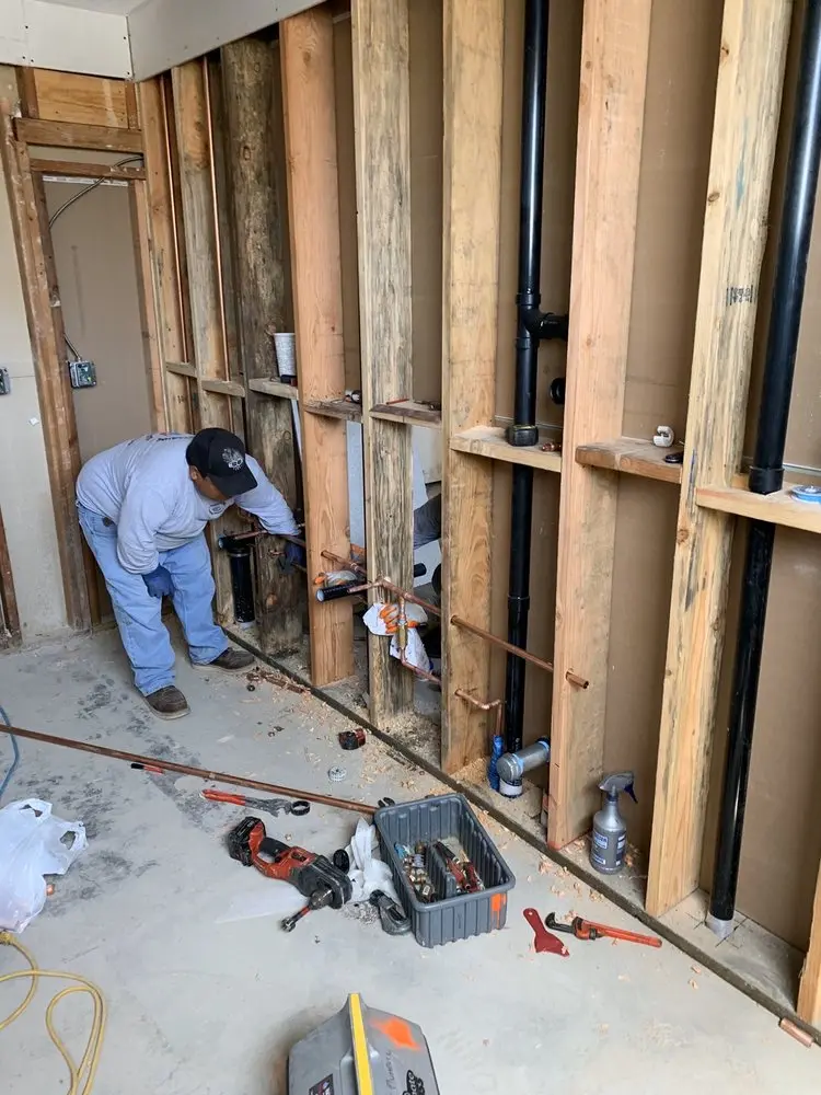 Commercial rough-in plumbing for Water Heater Replacement in Idledale
